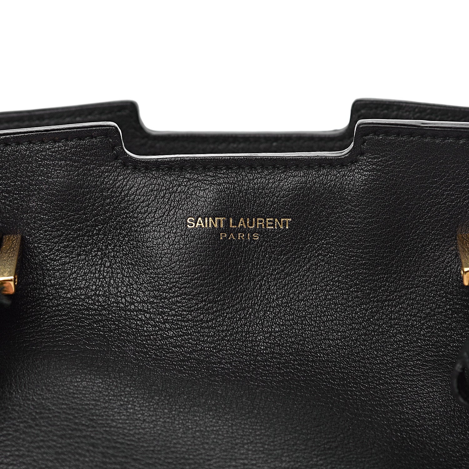 Saint Laurent Calfskin Medium Classic Y Cabas Black 8 of 12