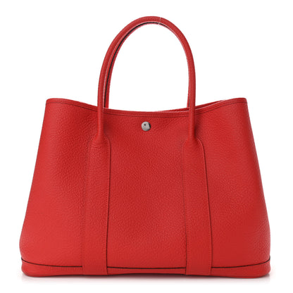 Hermes Vache Country Garden Party 36 MM Rouge Tomate 1 of 10