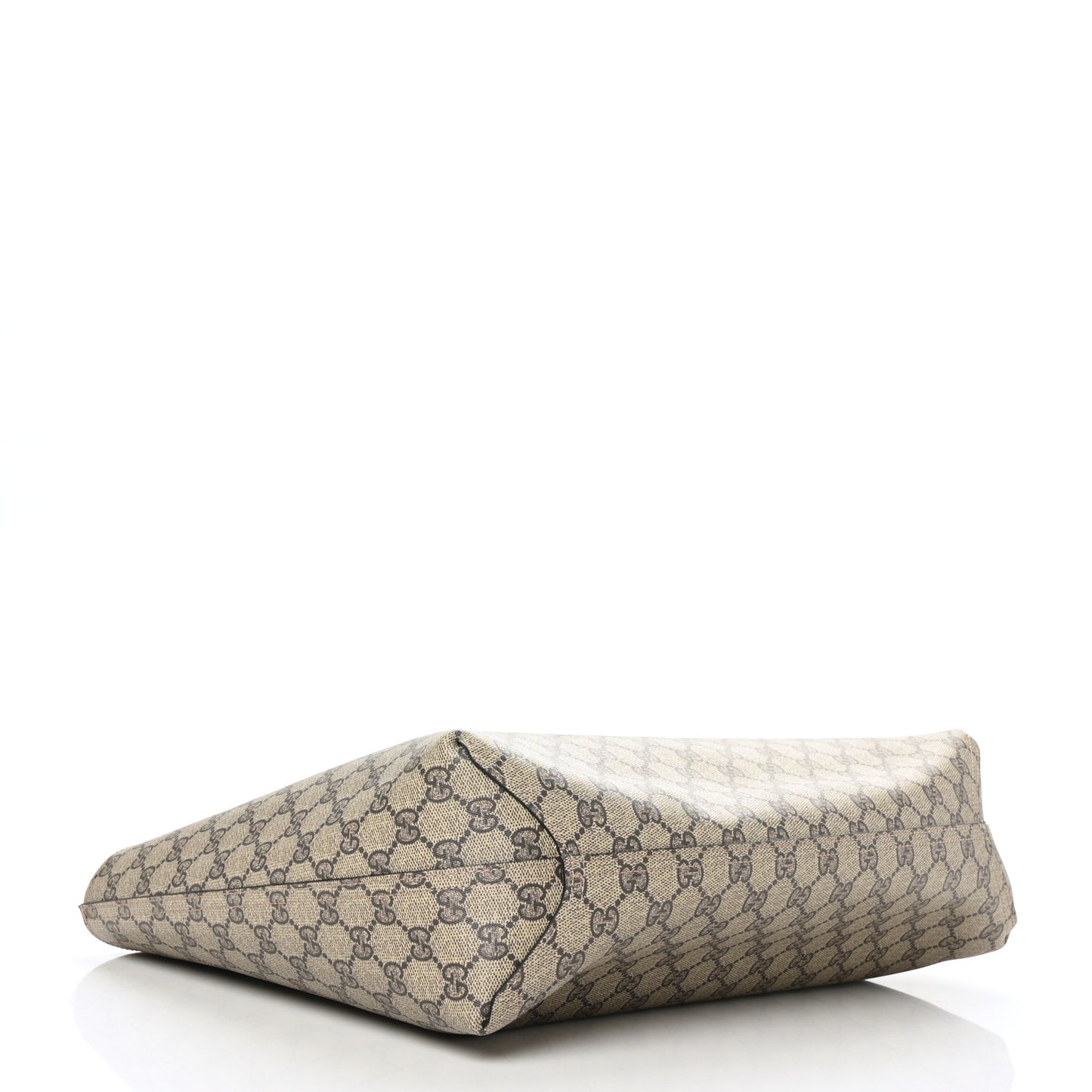 Calfskin GG Supreme Monogram Medium Reversible Tote Dark Brown