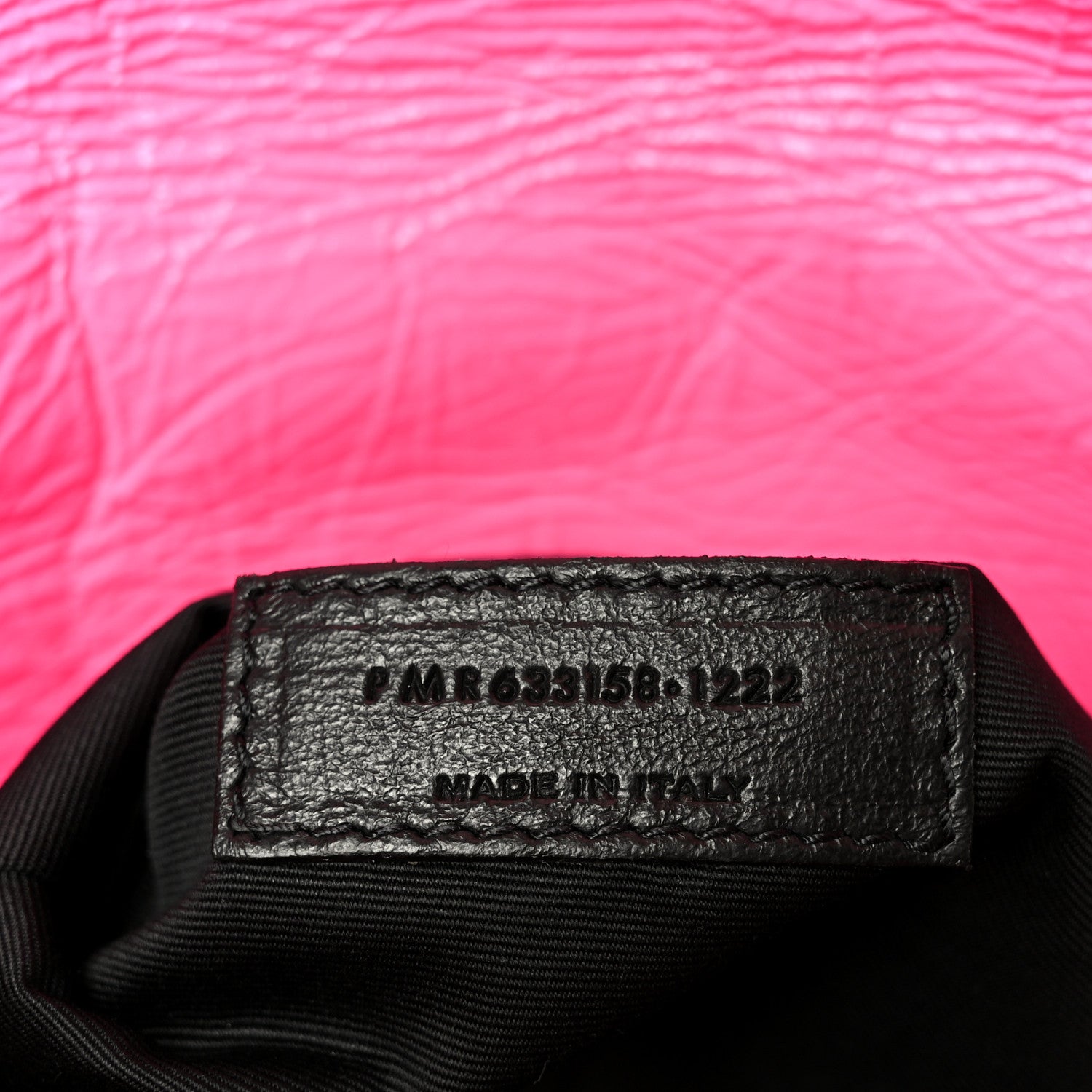Saint Laurent Crinkled Calfskin Matelasse Monogram Medium Niki Chain Satchel Rose Glow 8 of 11
