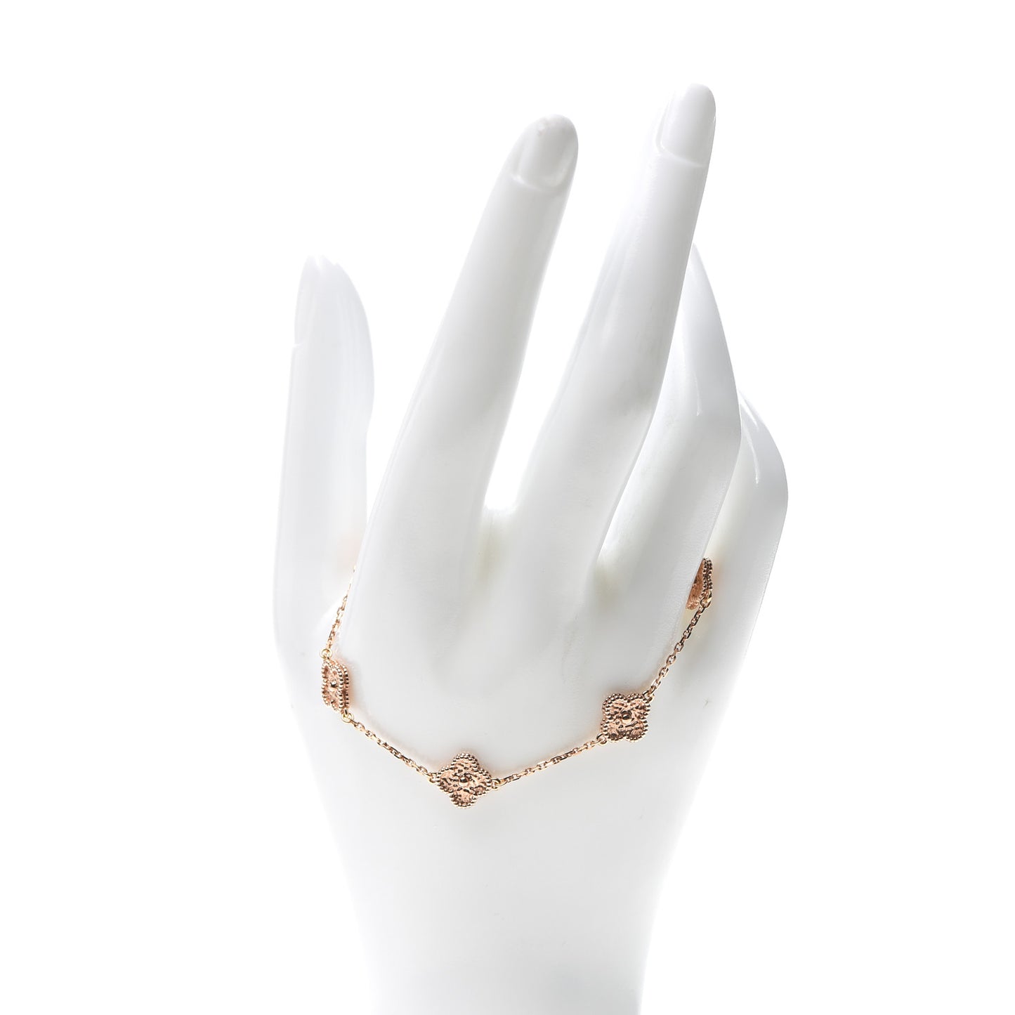 18K Rose Gold 6 Motifs Sweet Alhambra Bracelet