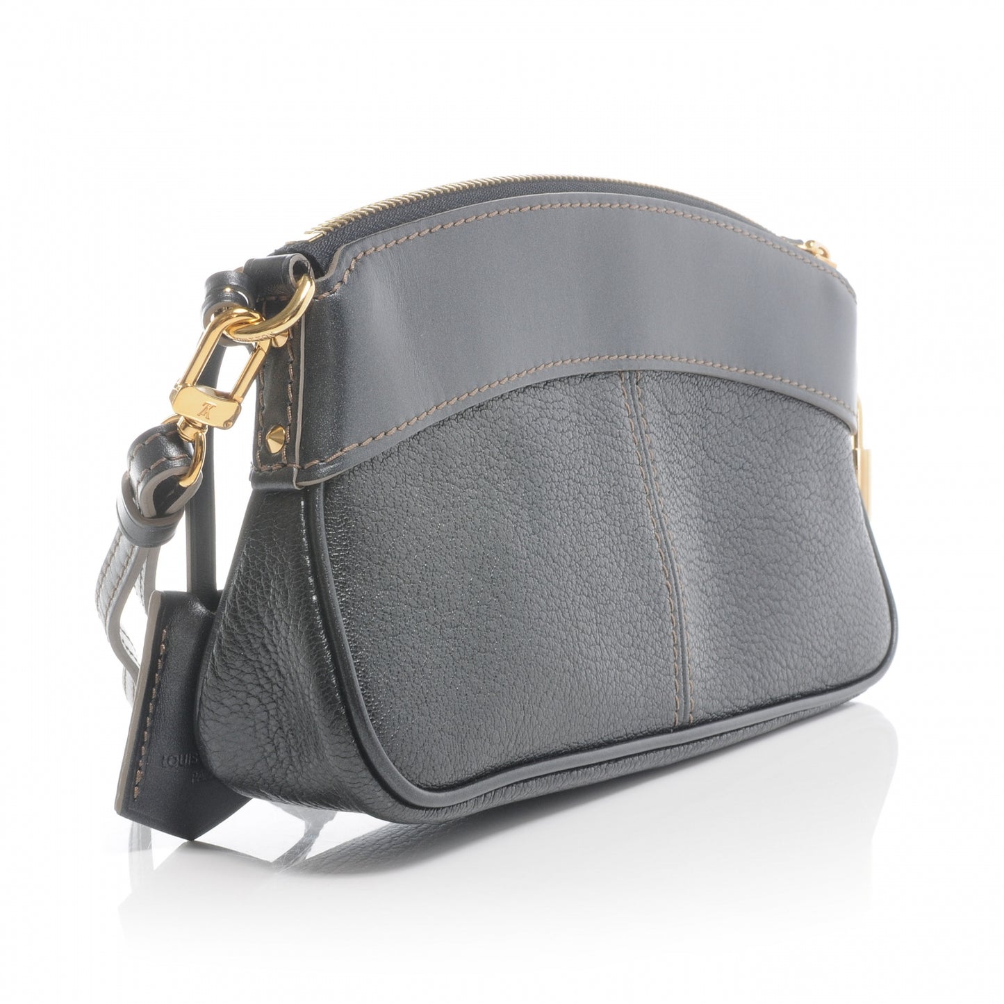 Suhali Lockit Clutch Chrome