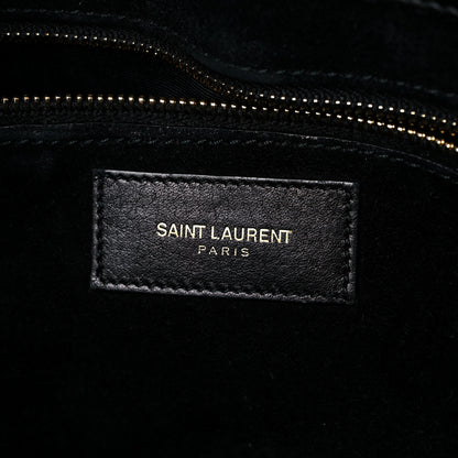 Saint Laurent Calfskin Large Sac De Jour Carryall Black 6 of 34