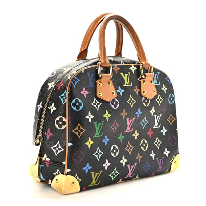 Louis Vuitton Monogram Multicolor Trouville Black 3 of 9