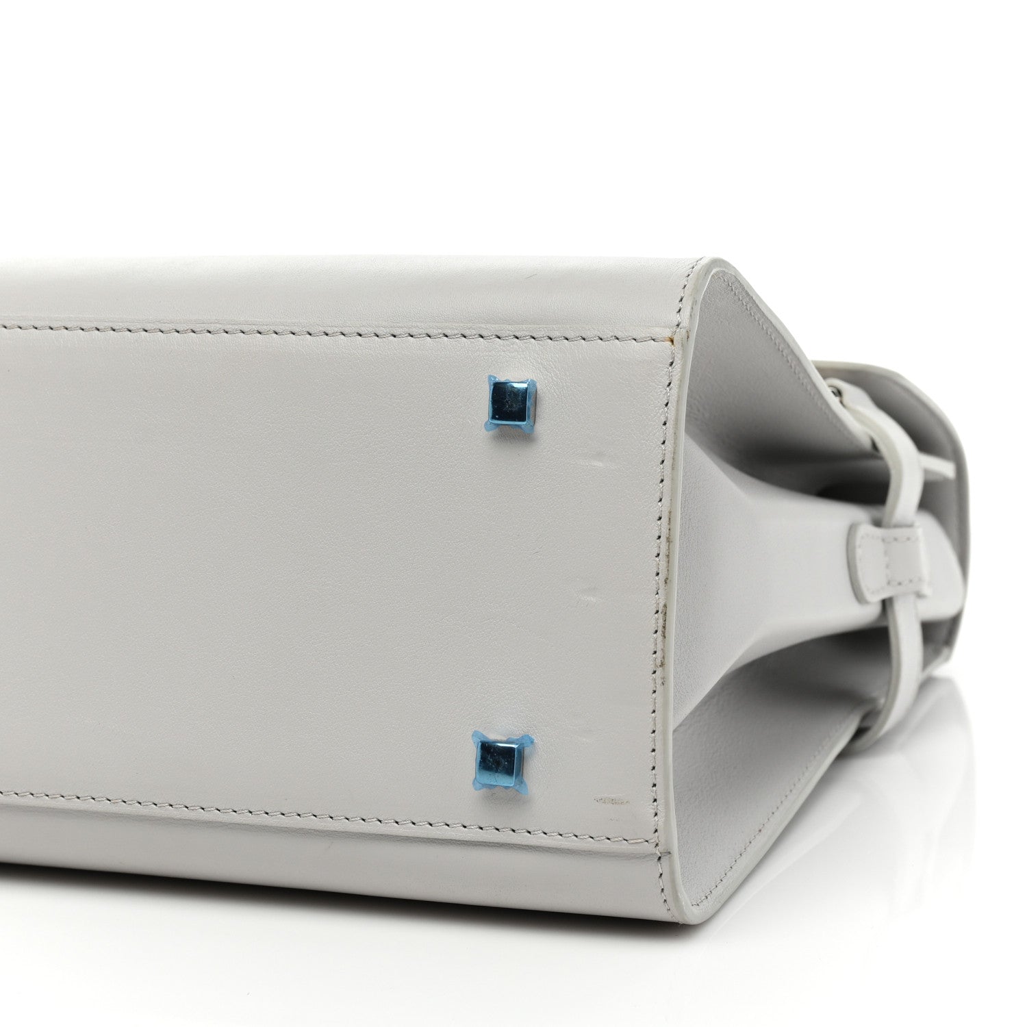 Delvaux Calfskin GM Tempete Satchel Grey 7 of 9