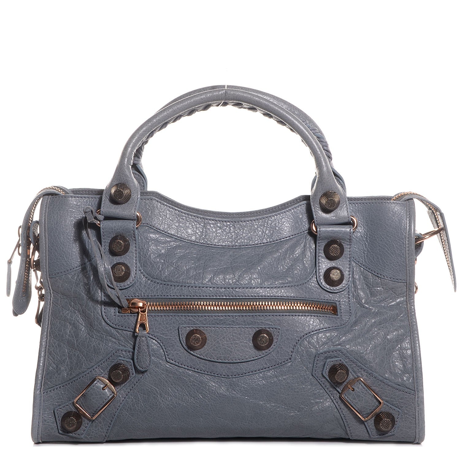 Balenciaga Agneau Giant 21 Rose Gold Hardware City Ardoise 1 of 12