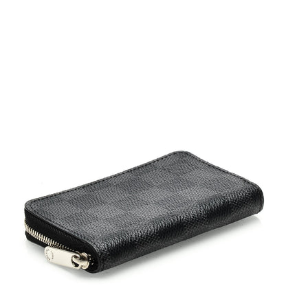 Louis Vuitton Damier Graphite Zippy Coin Purse Vertical 4 of 6