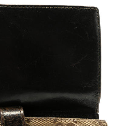 Gucci Monogram Web Jackie French Wallet Brown 4 of 11