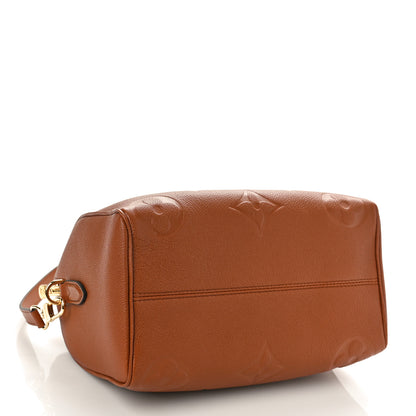 Louis Vuitton Empreinte Monogram Giant Speedy Bandouliere 25 Cognac 4 of 10
