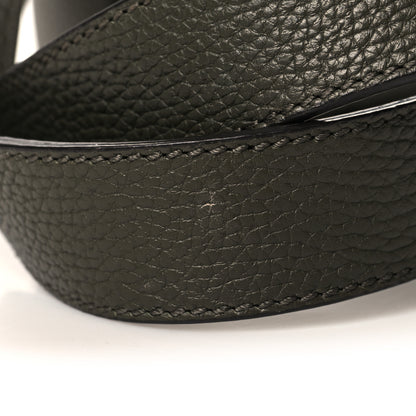 Gucci Piuma Calfskin Jumbo GG Embossed Small Messenger Bag Dark Green 11 of 11