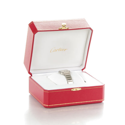 Cartier Stainless Steel 24mm Santos de Galbee Quartz Watch 7 of 8