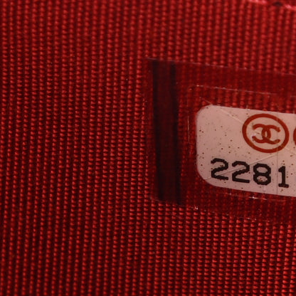 Chanel Lambskin Quilted Trendy CC Wallet On Chain WOC Red 15 of 23