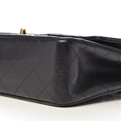 Chanel Lambskin Quilted Small Double Flap Black 13 of 15
