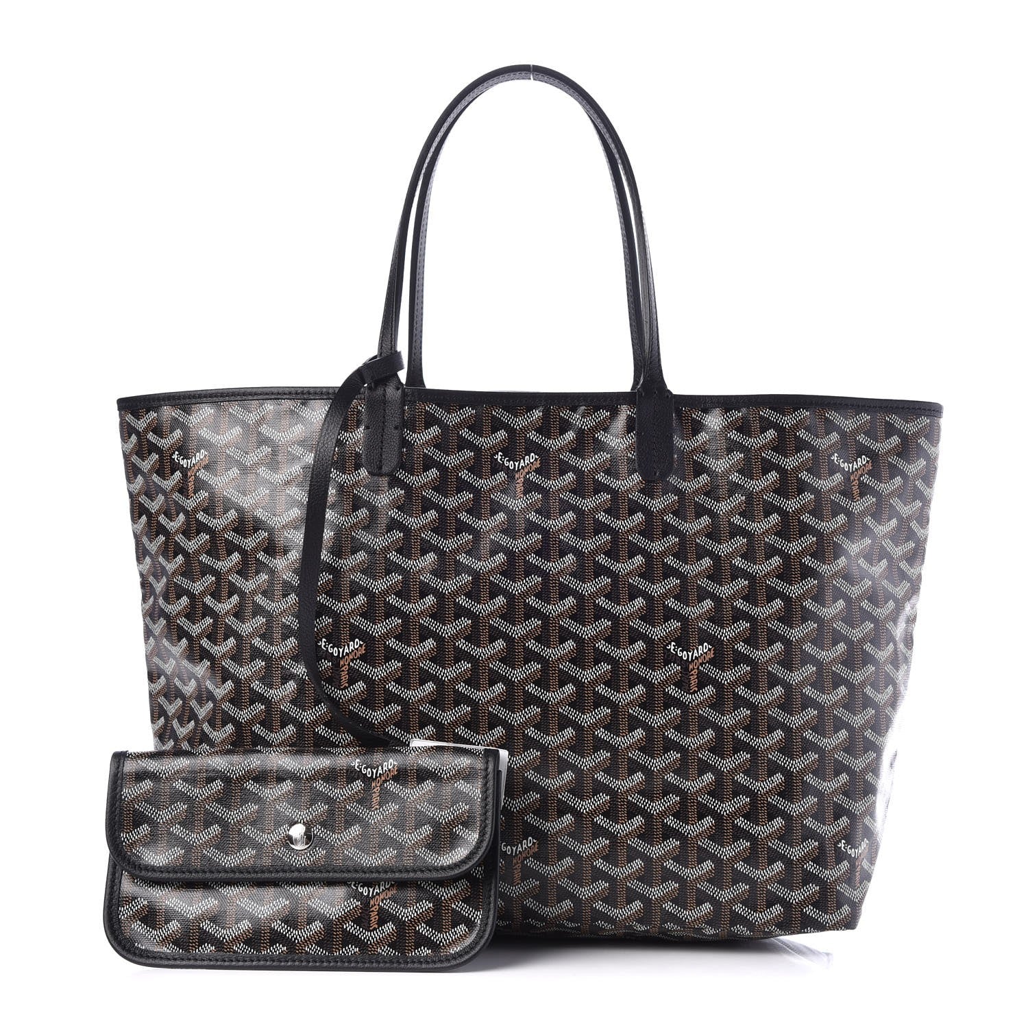 Goyard Goyardine Saint Louis PM Black 3 of 9