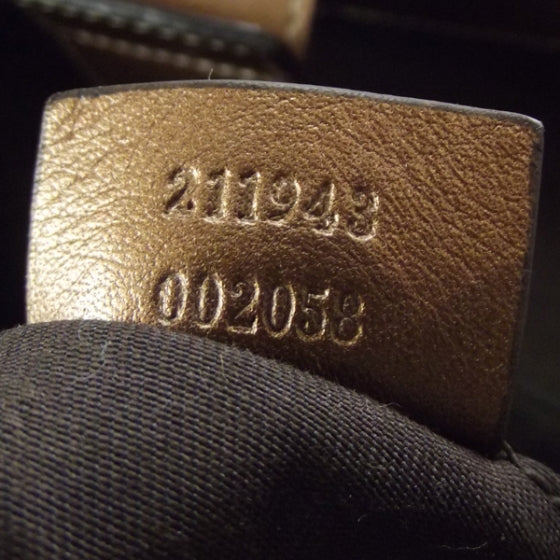 Gucci Metallic Monogram Large Sukey Bronze 10 of 11