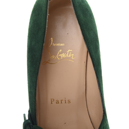 Christian Louboutin Veau Velours FY Alta 85 Pumps 39.5 Jungle 6 of 7