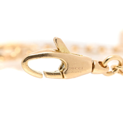 Gucci 18K Yellow Gold GG Running Charm Bracelet 4 of 4