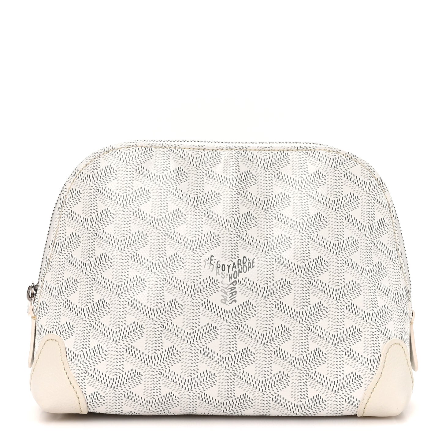 Goyardine Vendome Toiletry Pouch White