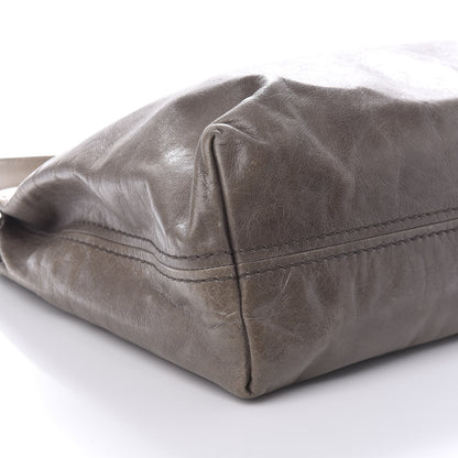 Prada Vitello Shine Hobo Argilla 6 of 14