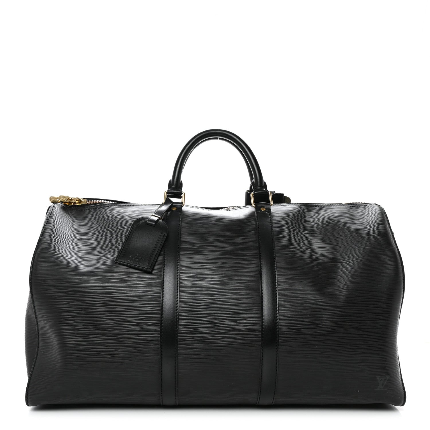 Louis Vuitton Epi Keepall 50 Black 1 of 18