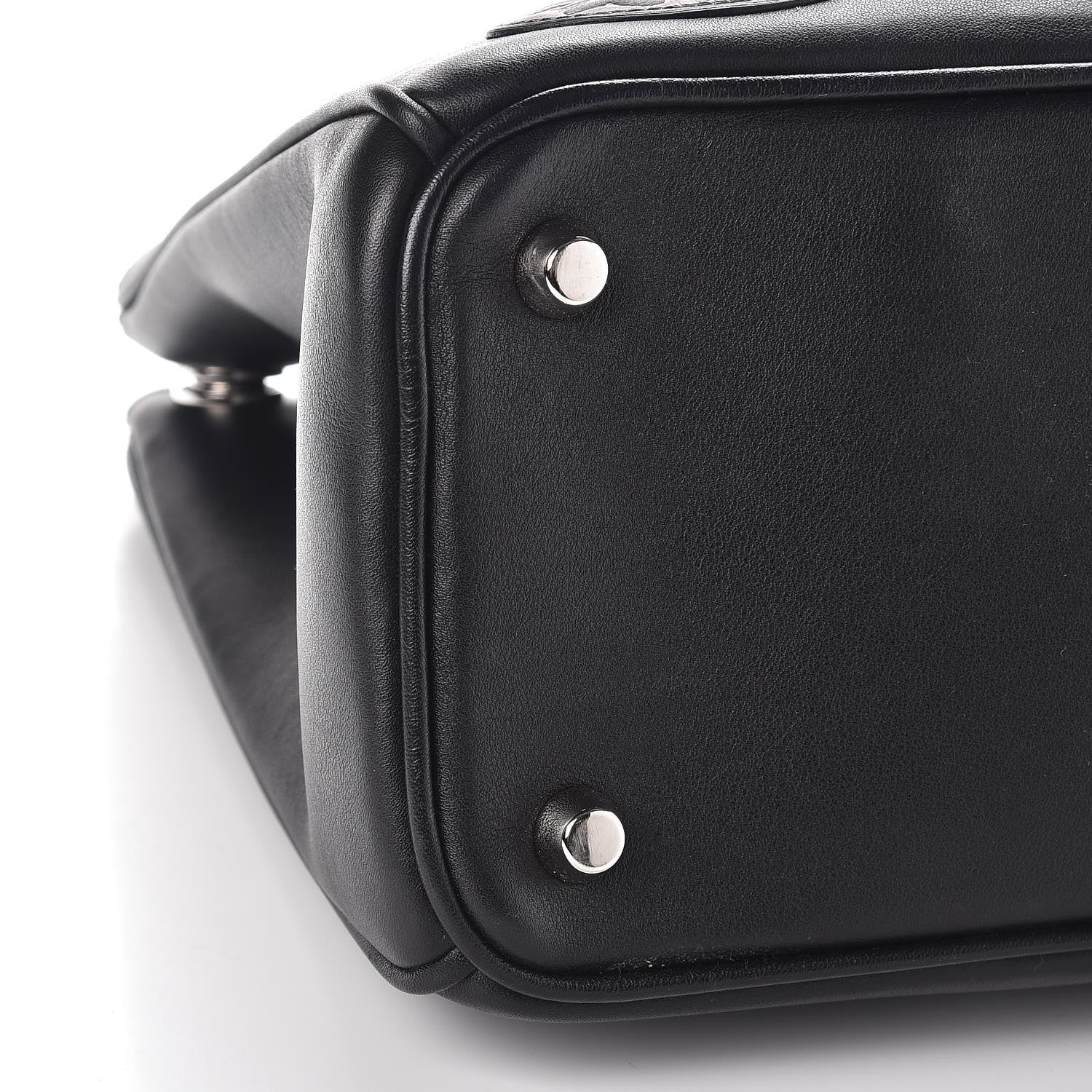 Christian Dior Calfskin Paradise Medium Diorissimo Tote Black 8 of 10