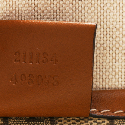 Gucci GG Plus Monogram Medium Signature Web Loop Tote Brown 7 of 10