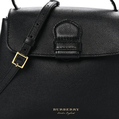 Burberry Derby Calfskin House Check Small Camberley Black 8 of 11