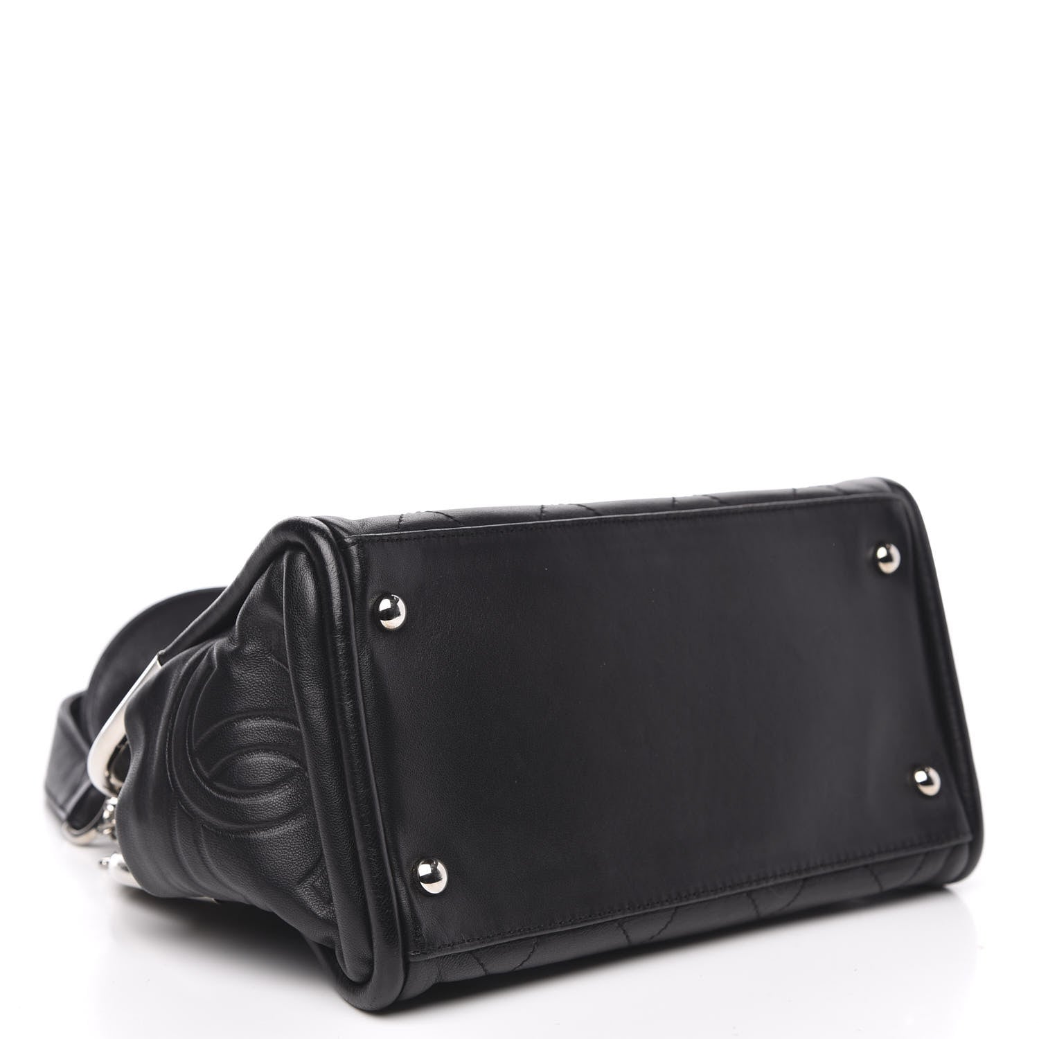 Chanel Lambskin Ultimate Soft Frame Bag Black 4 of 12