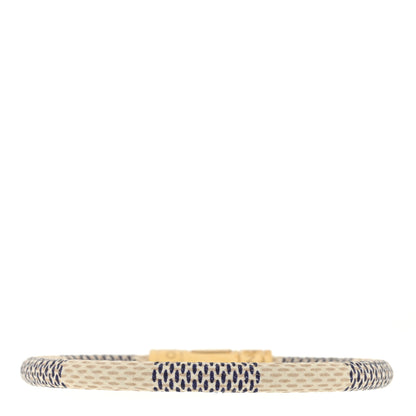 Louis Vuitton Damier Azur Keep It Bracelet 17 2 of 3