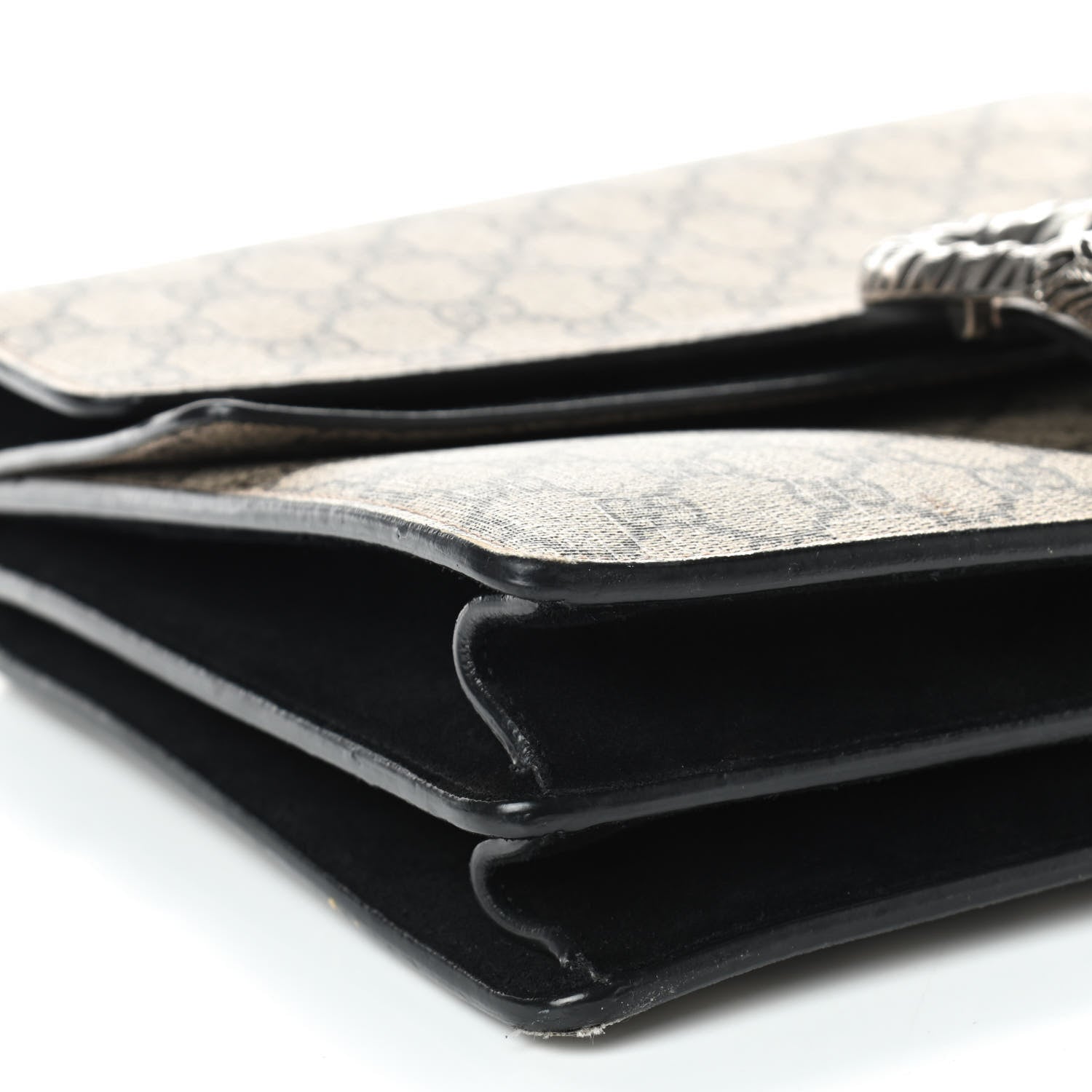 Gucci GG Supreme Monogram Medium Dionysus Shoulder Bag Black 6 of 9