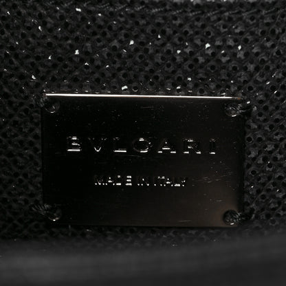 Bulgari Karung Serpenti Forever Chain Wallet Black 6 of 8