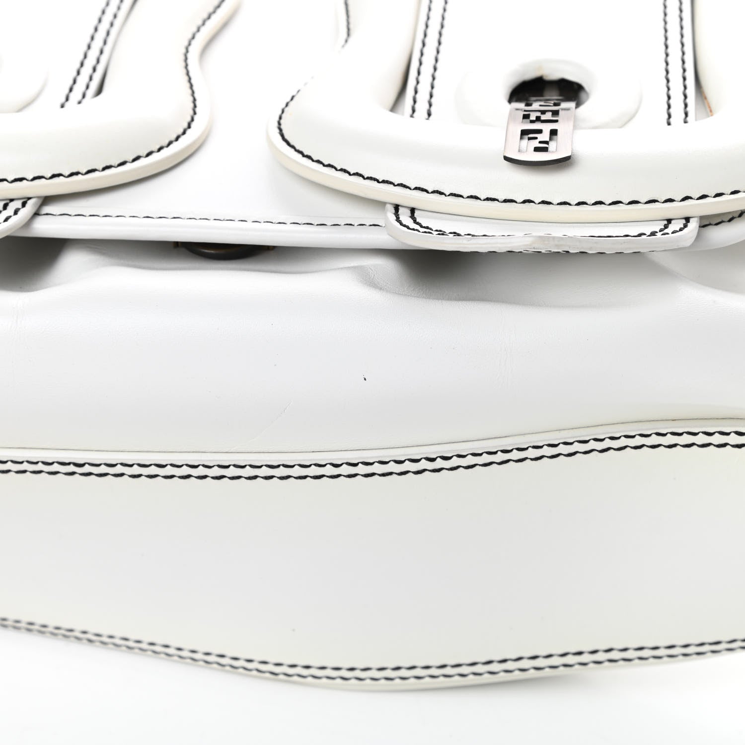 Fendi Cuoio B Bag White 15 of 17