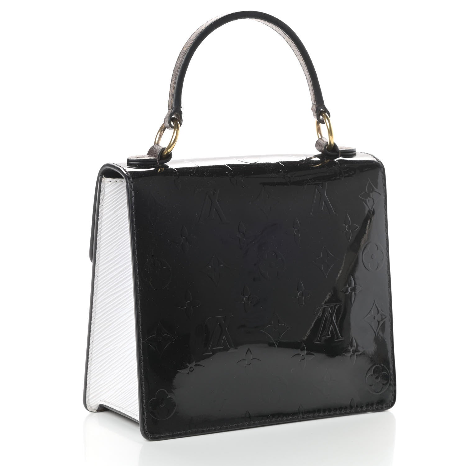 Louis Vuitton Vernis Epi Monogram Spring Street Black 3 of 8