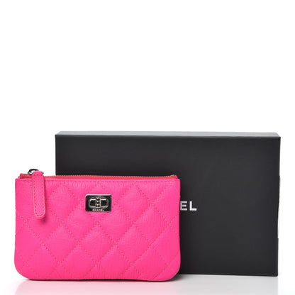 Chanel Goatskin Quilted Small Reissue Cosmetic Case Pink 8 of 8