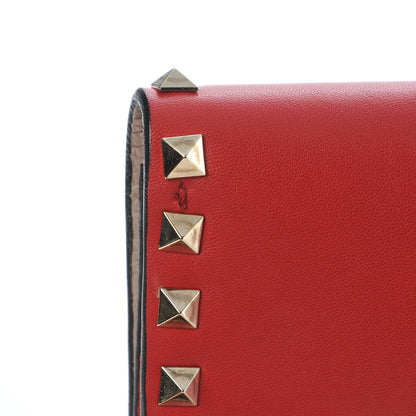 Valentino Garavani Nappa Rockstud Wristlet Clutch Rosso Valentino 7 of 9