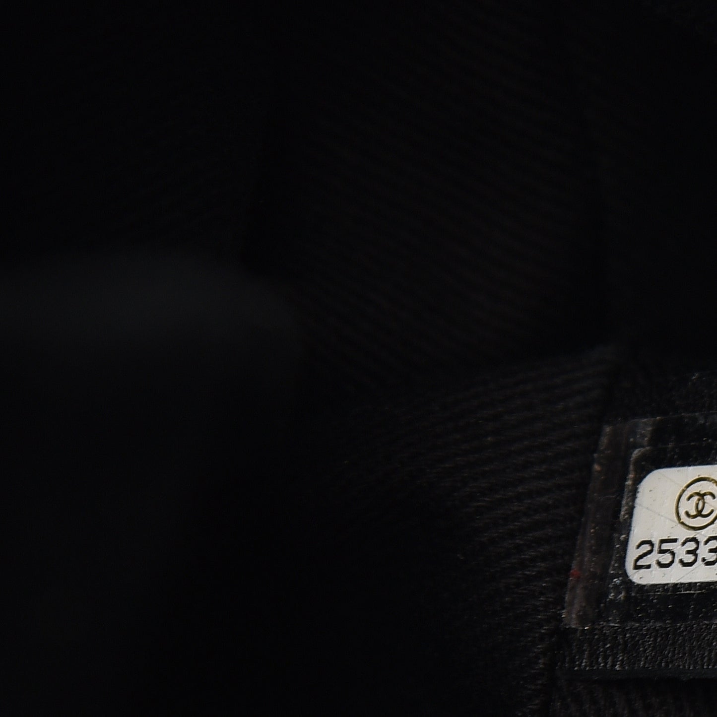 Caviar Stitched Backpack Black