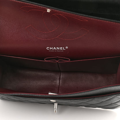 Chanel Caviar Quilted Jumbo Double Flap Black 7 of 10