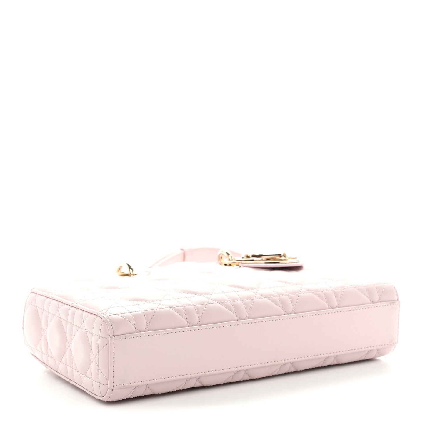 Lambskin Cannage Medium Lady D-Joy Light Pink