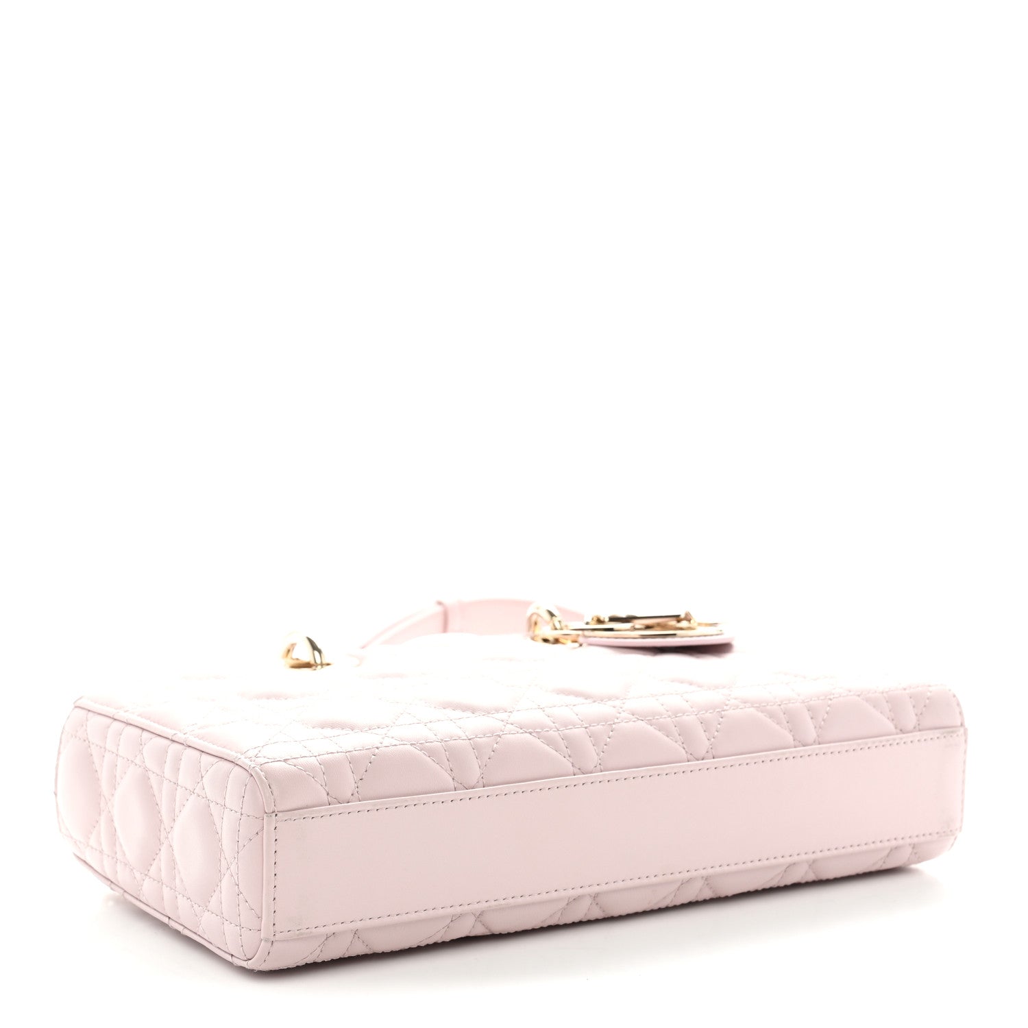 Christian Dior Lambskin Cannage Medium Lady D-Joy Light Pink 4 of 11