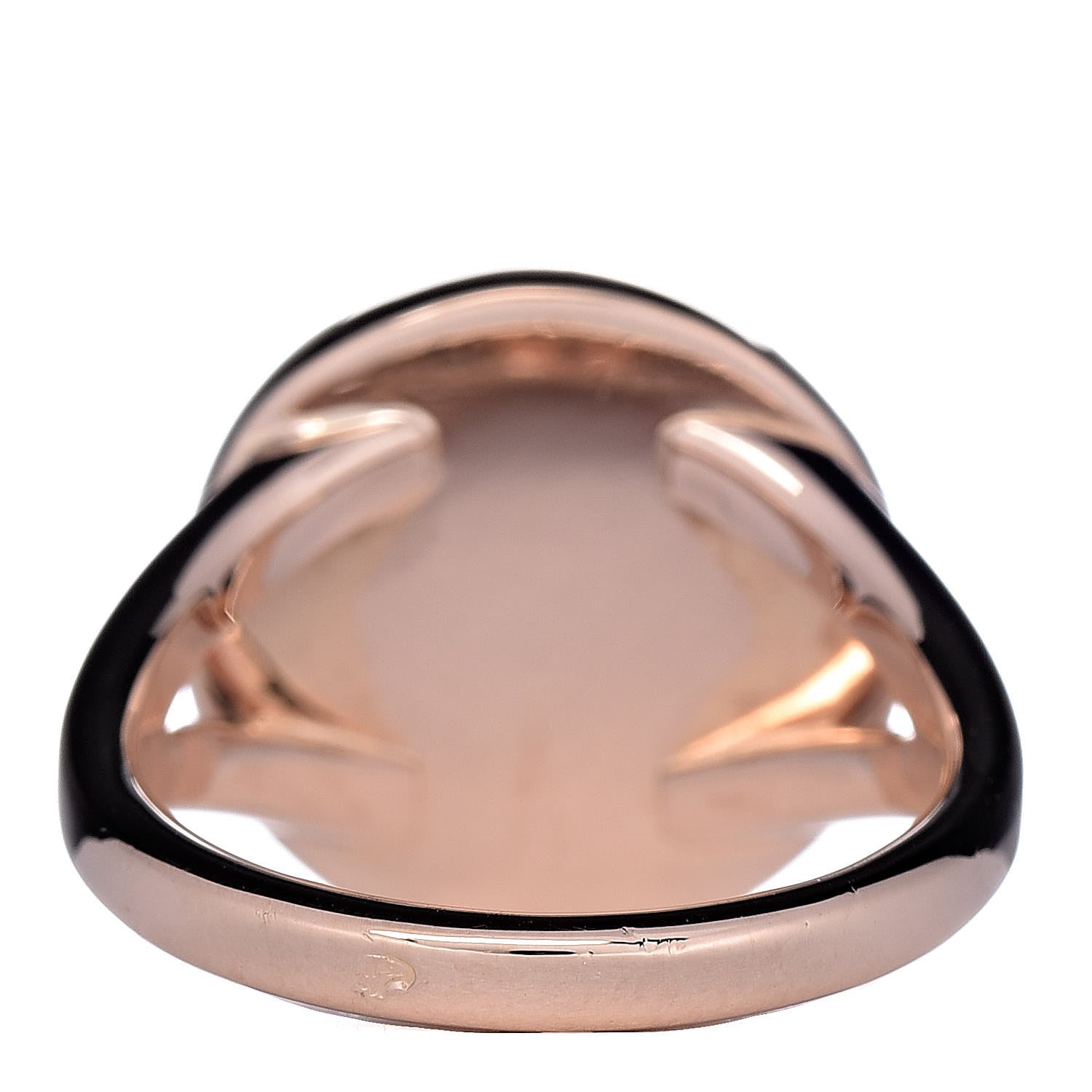 Louis Vuitton 18K Pink Gold Mother Of Pearl Blossom Ring 49 4.75 4 of 8