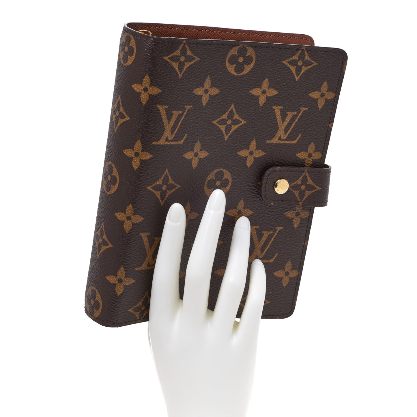 Monogram Medium Ring Agenda Cover
