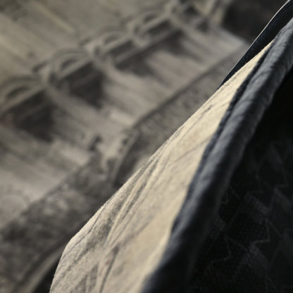Moynat Calfskin Canvas 1920 M Monogram MM Tote Black Multicolor 12 of 14