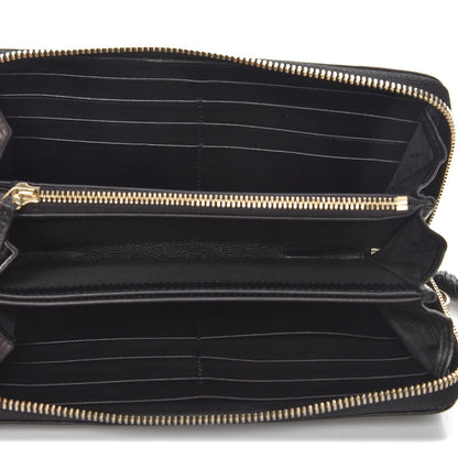 Gucci Guccissima Signature Microguccissima Bree Zip Around Wallet Black 5 of 8