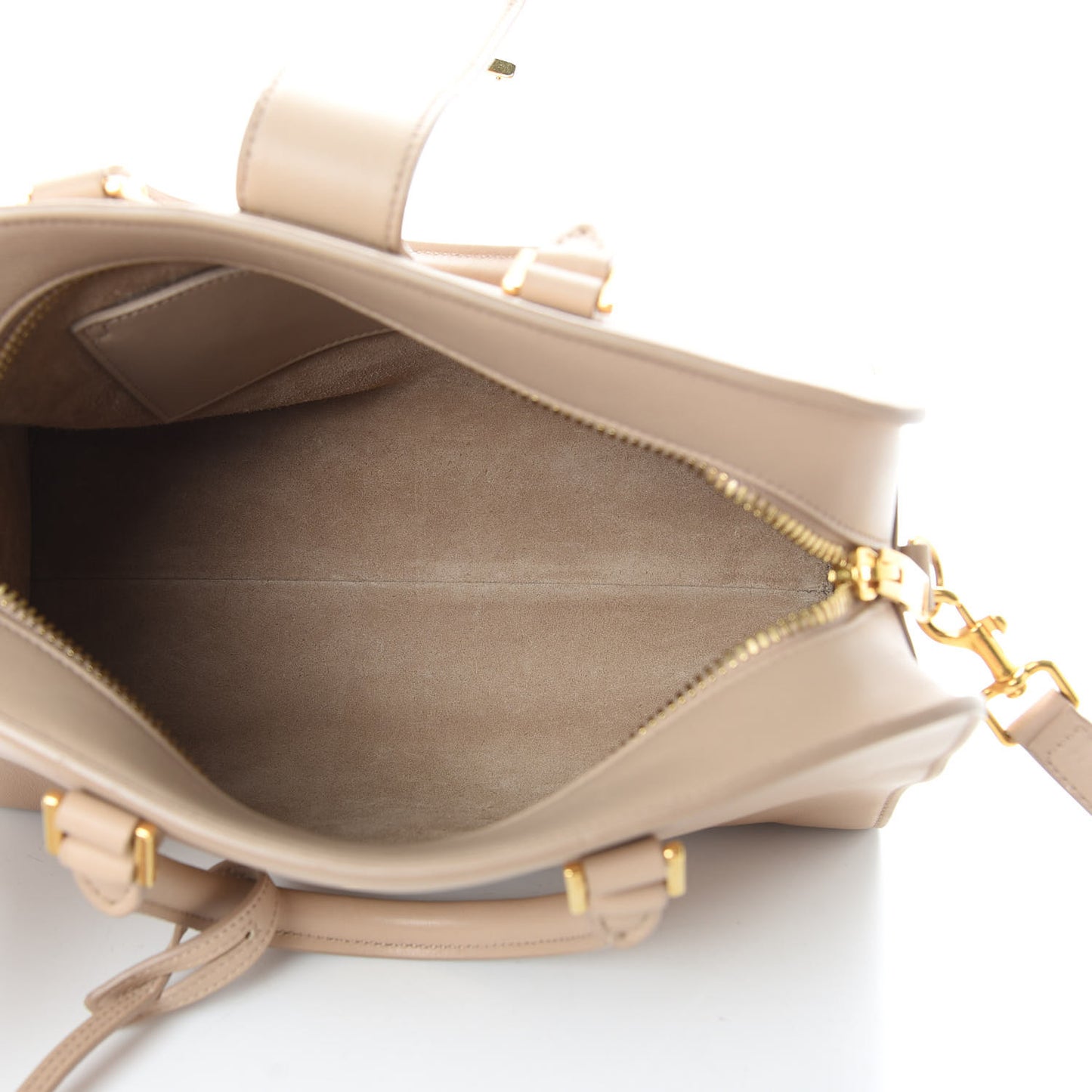 Calfskin Monogram Baby Cabas Beige