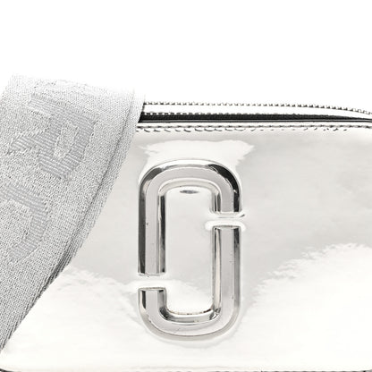 Marc Jacobs Metallic Calfskin Gen Z Snapshot Camera Bag Silver 9 of 16