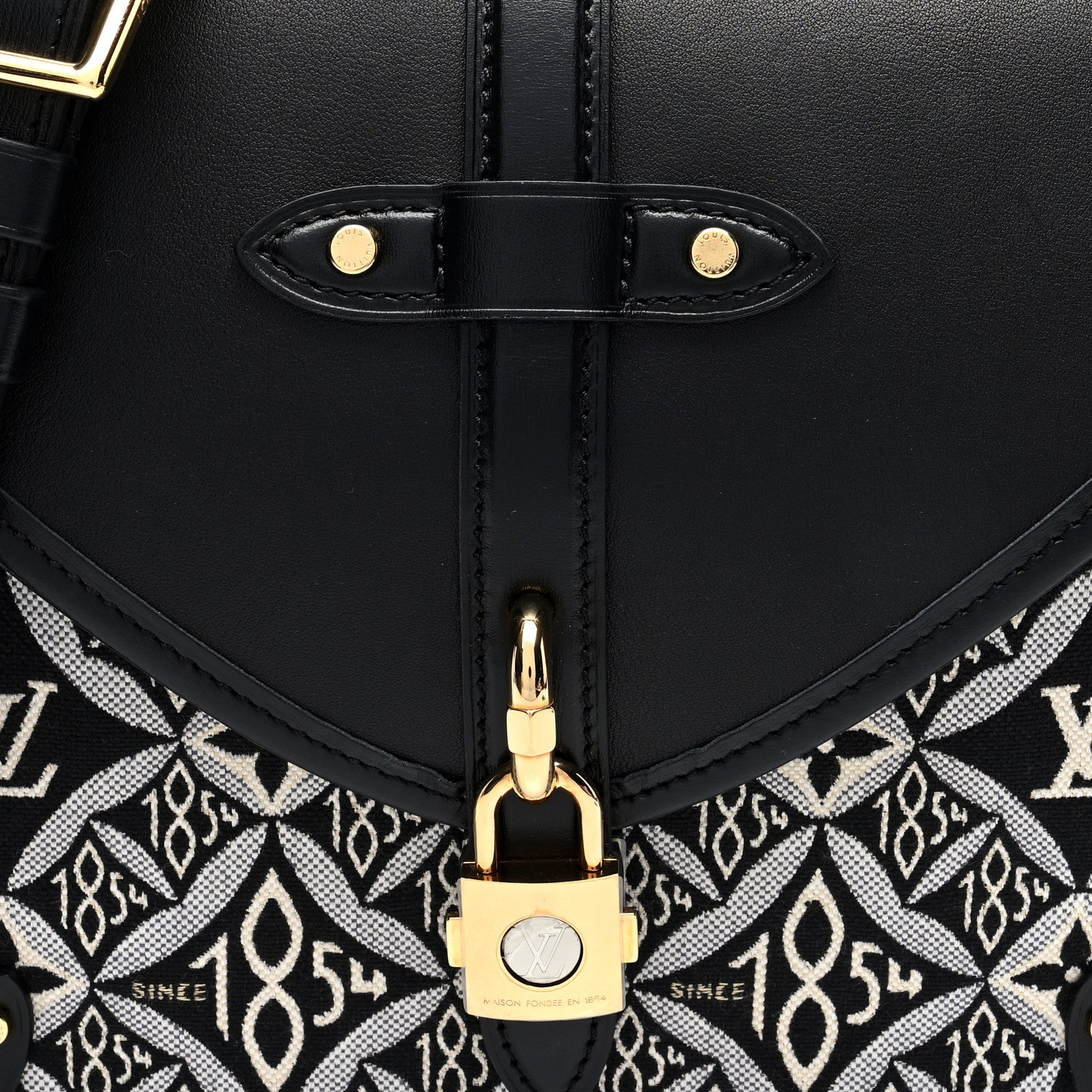 Louis Vuitton Jacquard Since 1854 Neo Saumur MM Grey 7 of 9