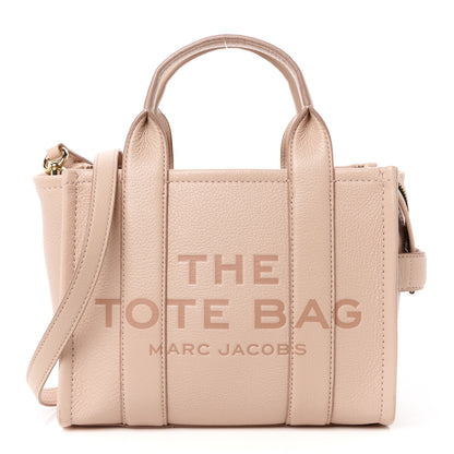 Marc Jacobs Grained Calfskin Small The Tote Bag Twine 1 of 11