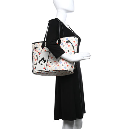 Louis Vuitton Game On Neverfull MM White 2 of 9