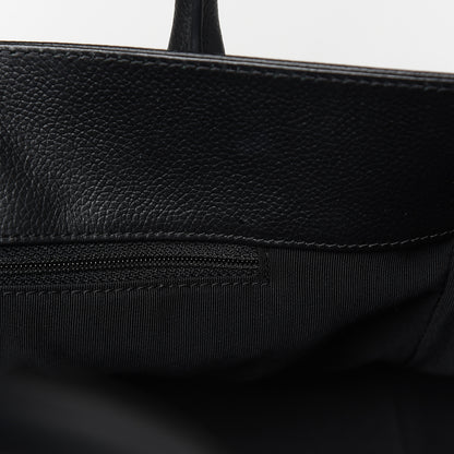 Chanel Calfskin Small Cerf Executive Shopper Tote Black 13 of 14