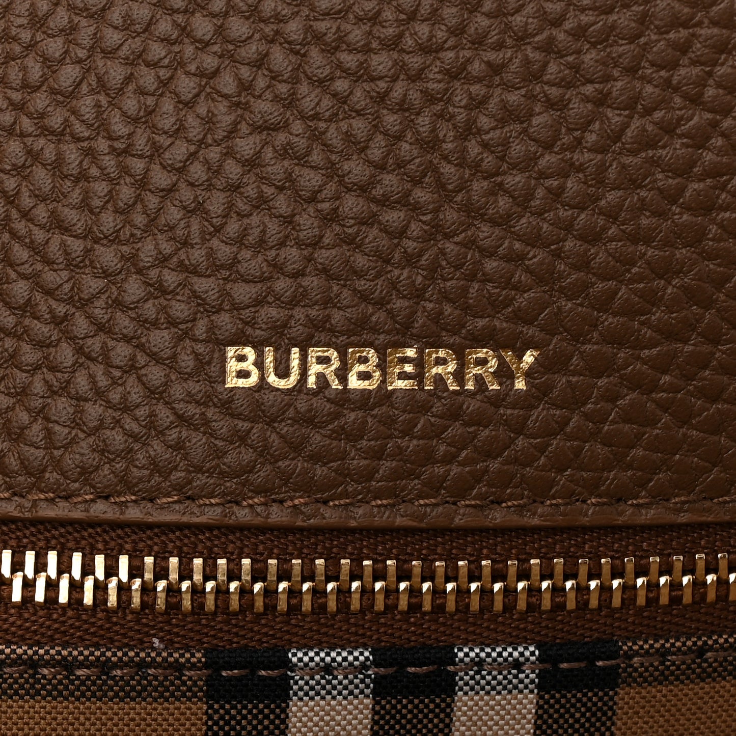 Grainy Calfskin Medium London Tote Bag Earth